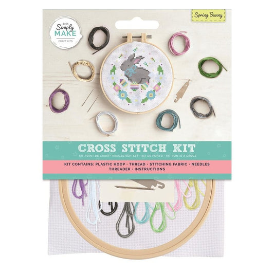 Simply Make Cross Stitch Kit Spring Bunny (DSM 106164)
